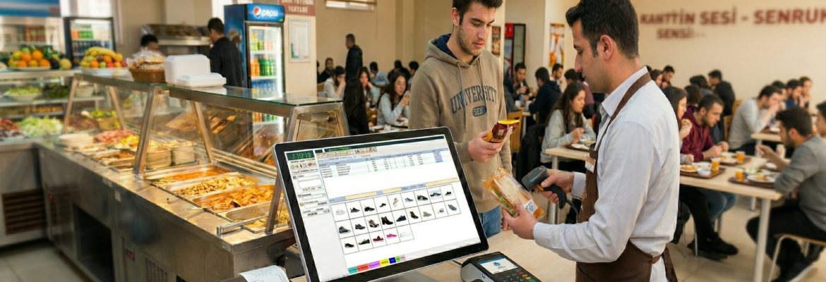 Üniversite Kantinleri İçin Barkodlu Satış ve Stok Takip Programı